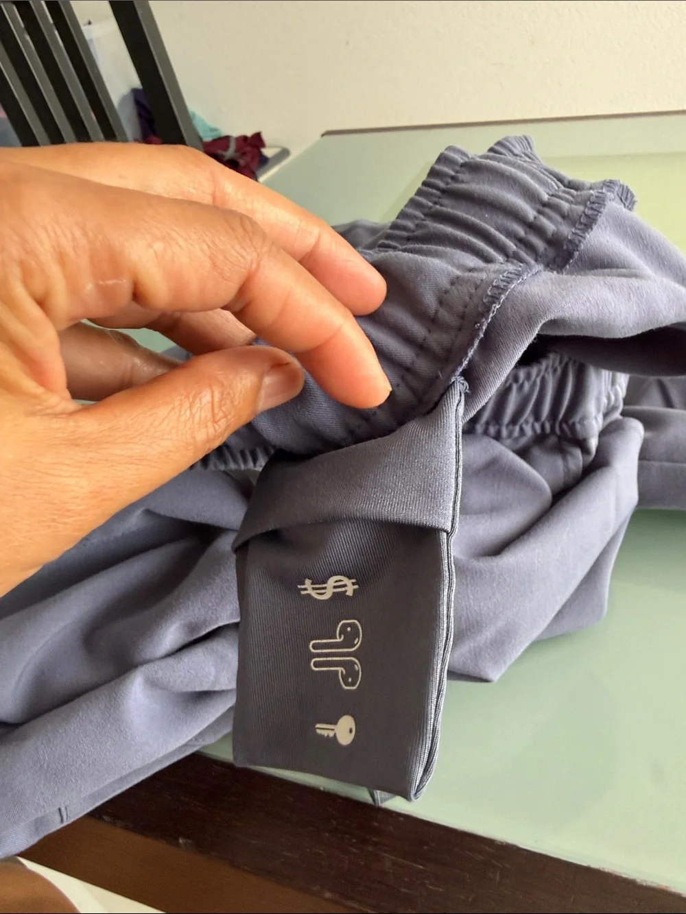 Men's FIGS Jogger Scrub Pants in Gray
